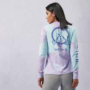 Nike Peace ☮️ Tie Dye Long Sleeve Tee